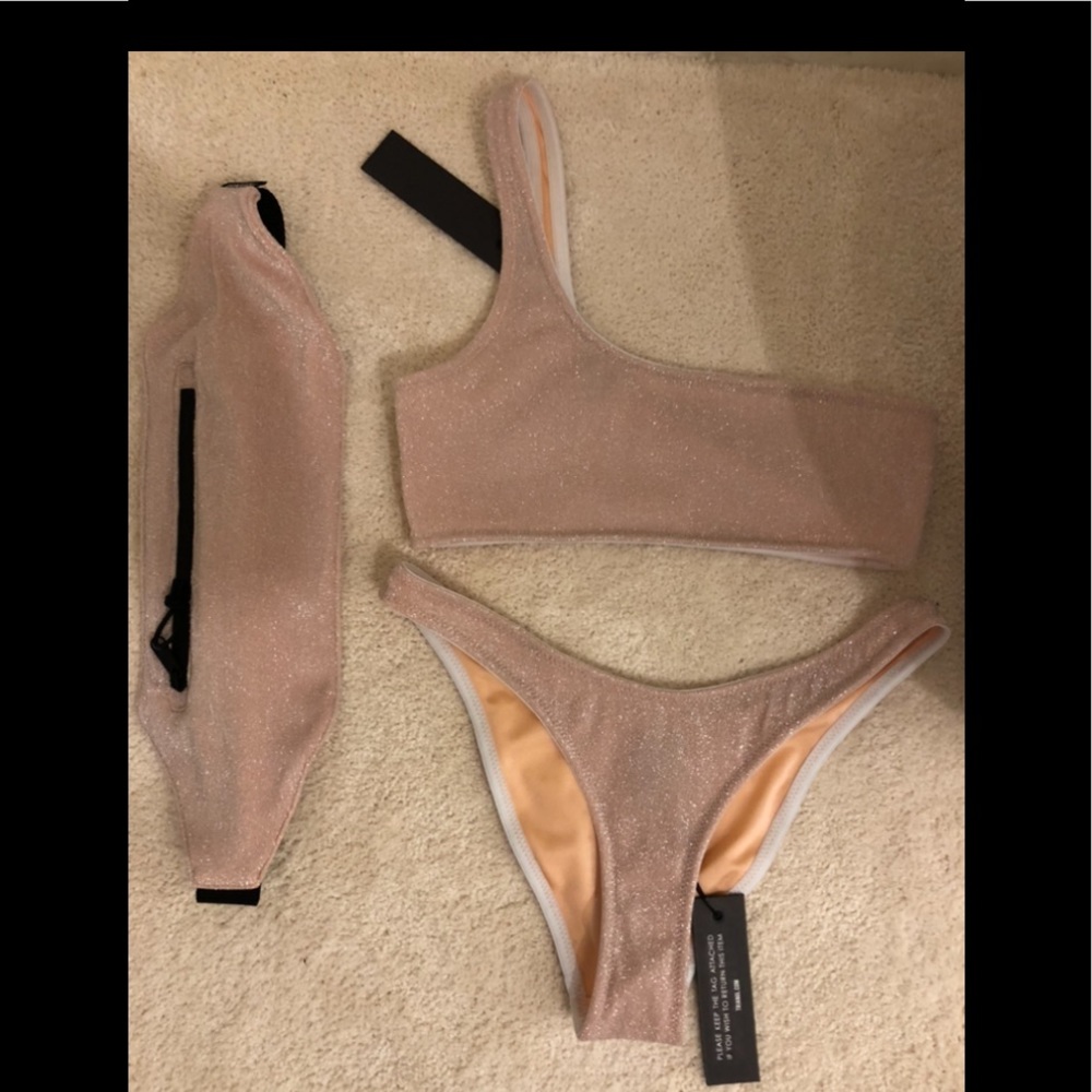 Triangl Melrose Bikini in Blush Sparkle